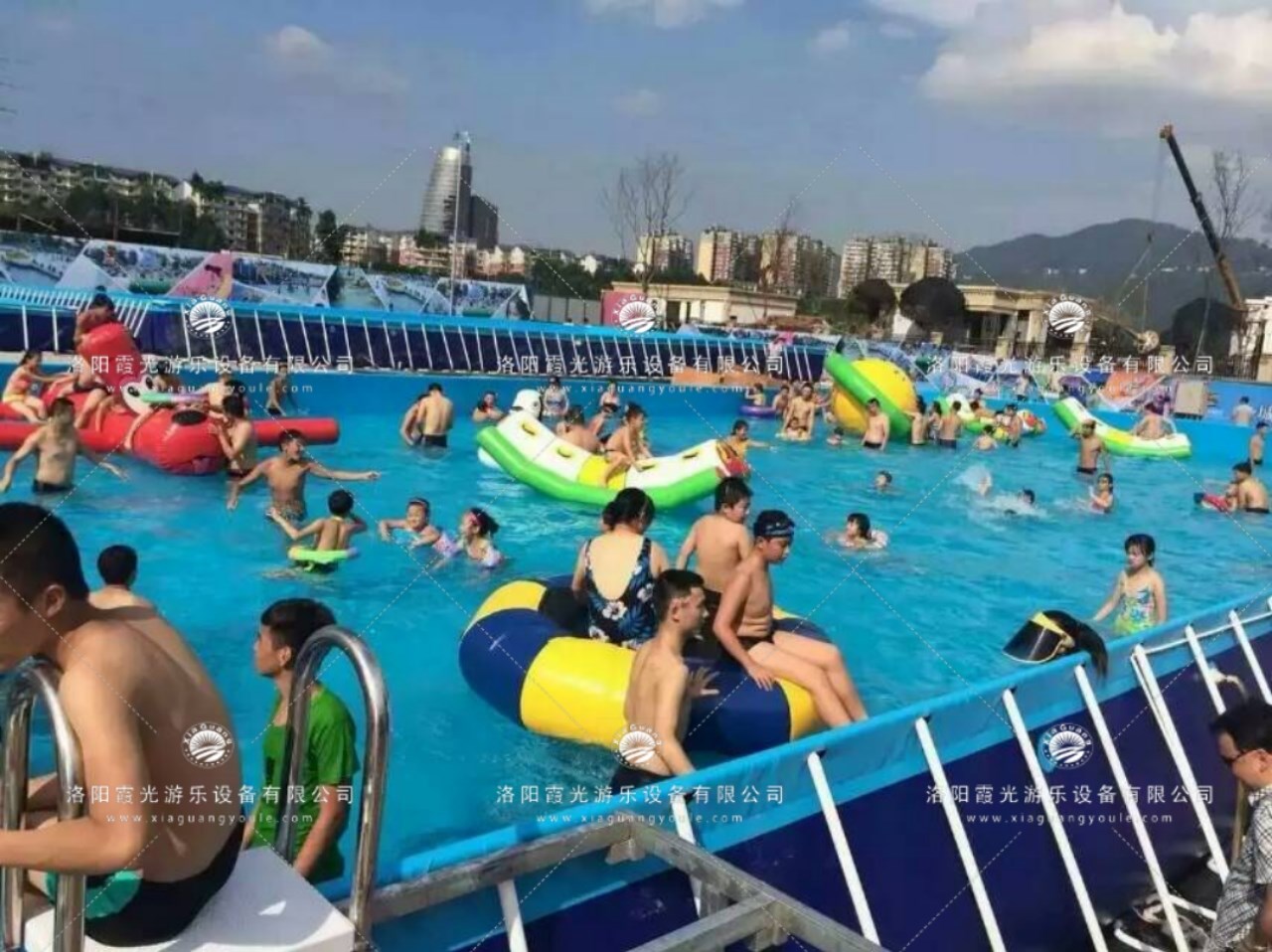 思南支架泳池